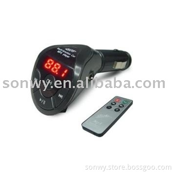 car mp3 player with fm transmitter -T91